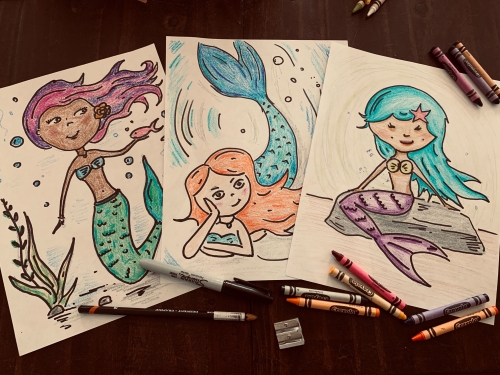 A How to Draw a Mermaid experience project by Yaymaker