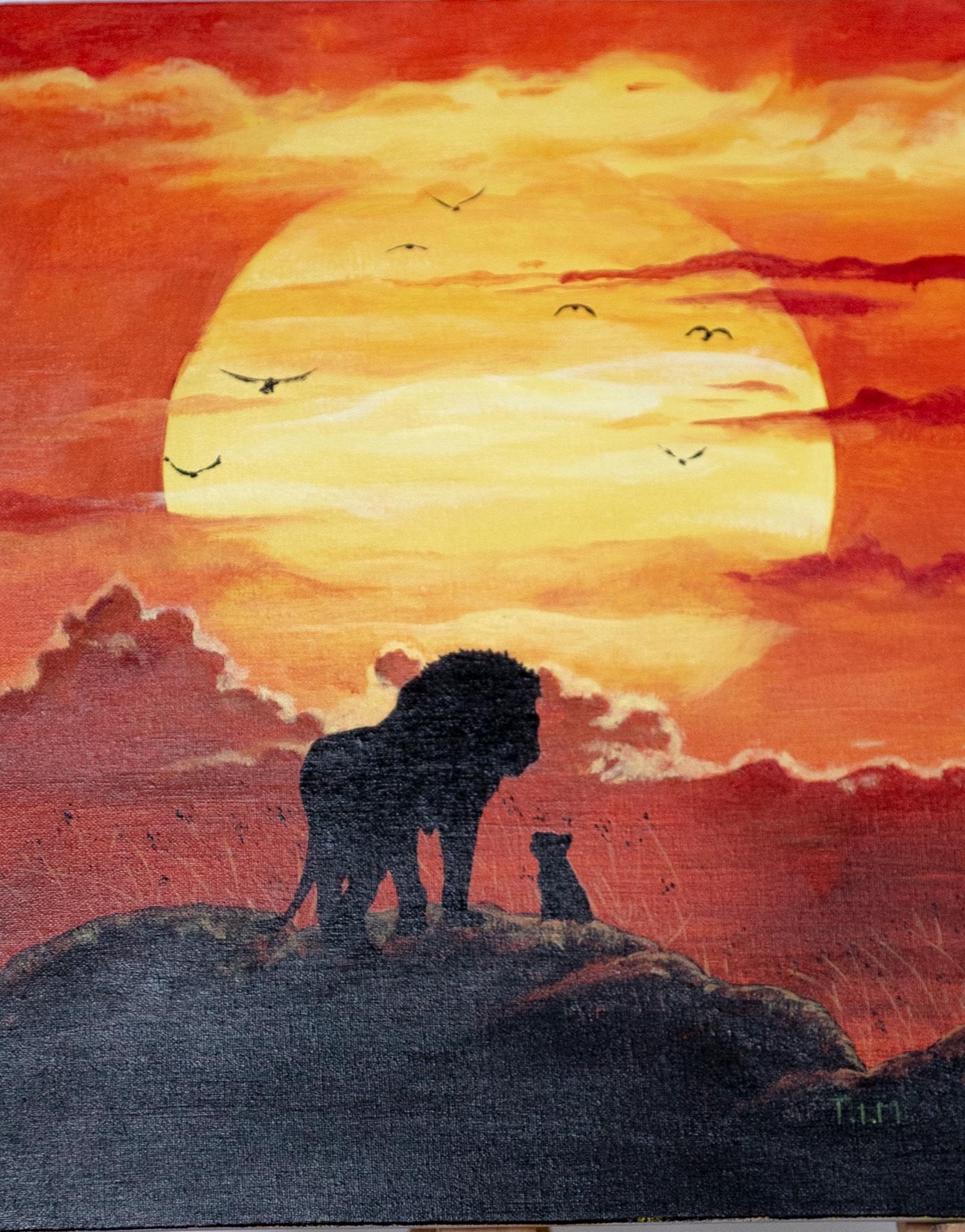 A King  Prince  A Fathers Day Painting experience project by Yaymaker