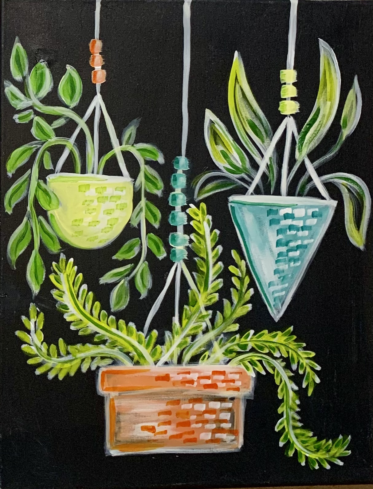 A Hanging Plants trio experience project by Yaymaker