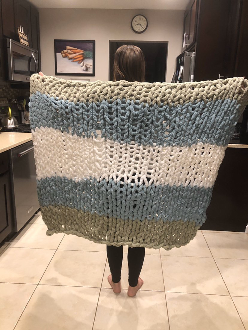 A Chunky Blanket Making with Tammy Tavarone experience project by Yaymaker