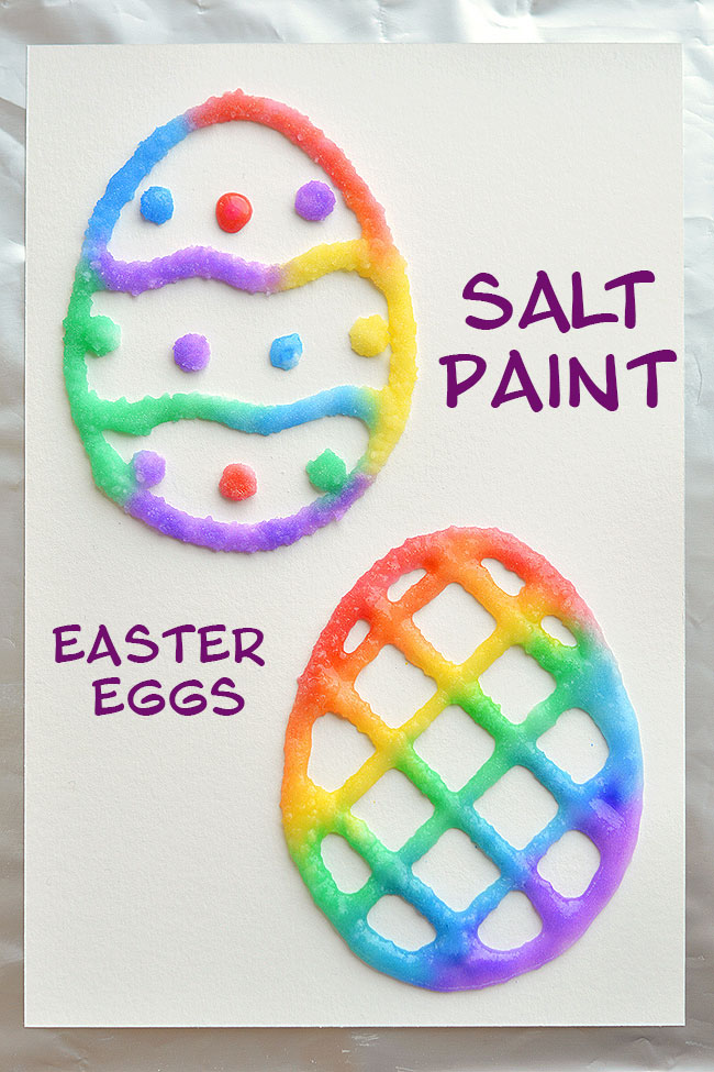 A Crafting with Sammy B  Salt Paint Easter Eggs experience project by Yaymaker