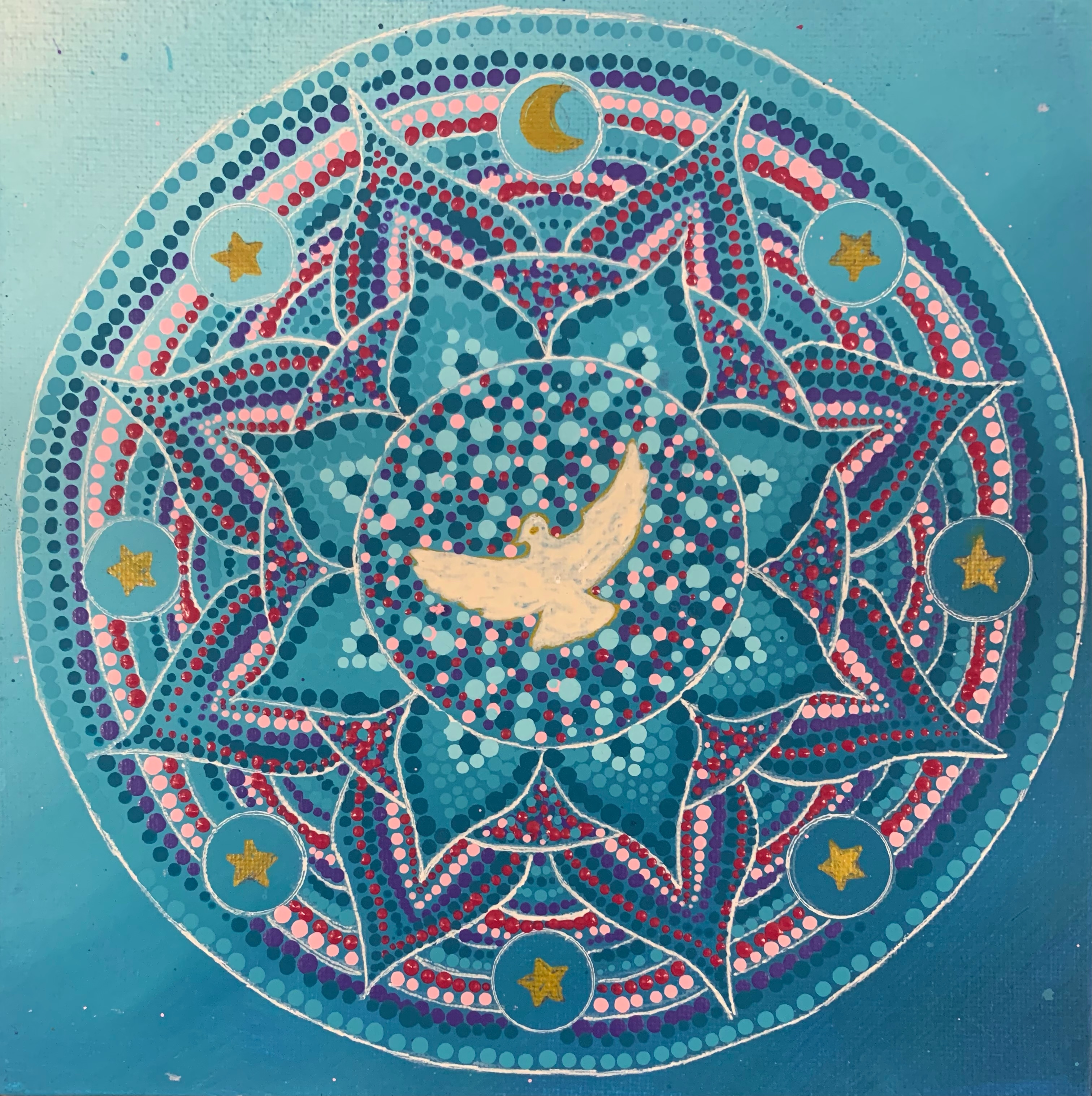 A Live with Livy  Flight of the Dove Mandala experience project by Yaymaker