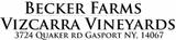 A photo of a Yaymaker Venue called Becker Farms & Vizcarra Vineyards located in Gasport, NY