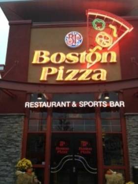 A photo of a Yaymaker Venue called Boston Pizza Dorchester located in Niagara Falls, ON