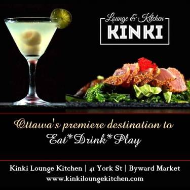 A photo of a Yaymaker Venue called Kinki Lounge Kitchen located in Ottawa, ON