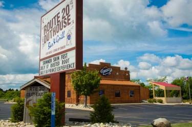 A photo of a Yaymaker Venue called Route 20 Outhouse Bar & Grill located in Sturtevant, WI