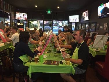 A photo of a Yaymaker Venue called Ages 21+ 'Bout Time Pub & Grub - Painting Option Event located in St. George, UT