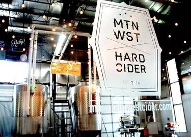 A photo of a Yaymaker Venue called MTN WST Hard Cider located in Salt Lake City, UT