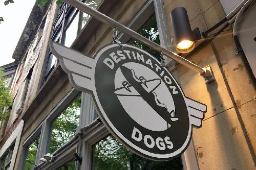 A photo of a Yaymaker Venue called Destination Dogs located in Philadelphia, PA