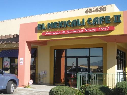 A photo of a Yaymaker Venue called El Mexicali Cafe ll located in Indio, CA