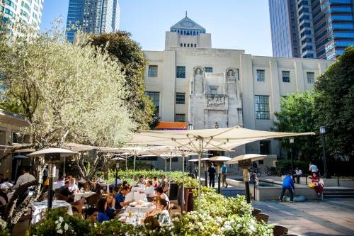 A photo of a Yaymaker Venue called Cafe Pinot located in Los Angeles, CA