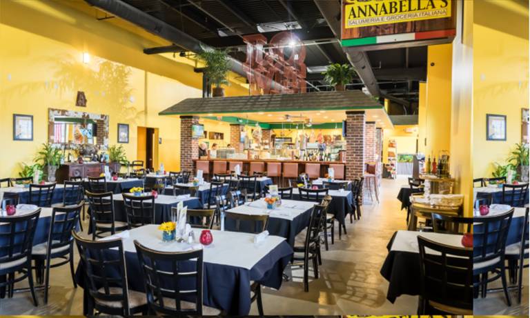 A photo of a Yaymaker Venue called Annabella's House of Mozzerella located in East Rutherford, NJ