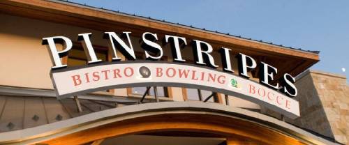 A photo of a Yaymaker Venue called Pinstripes located in Fort Worth, TX