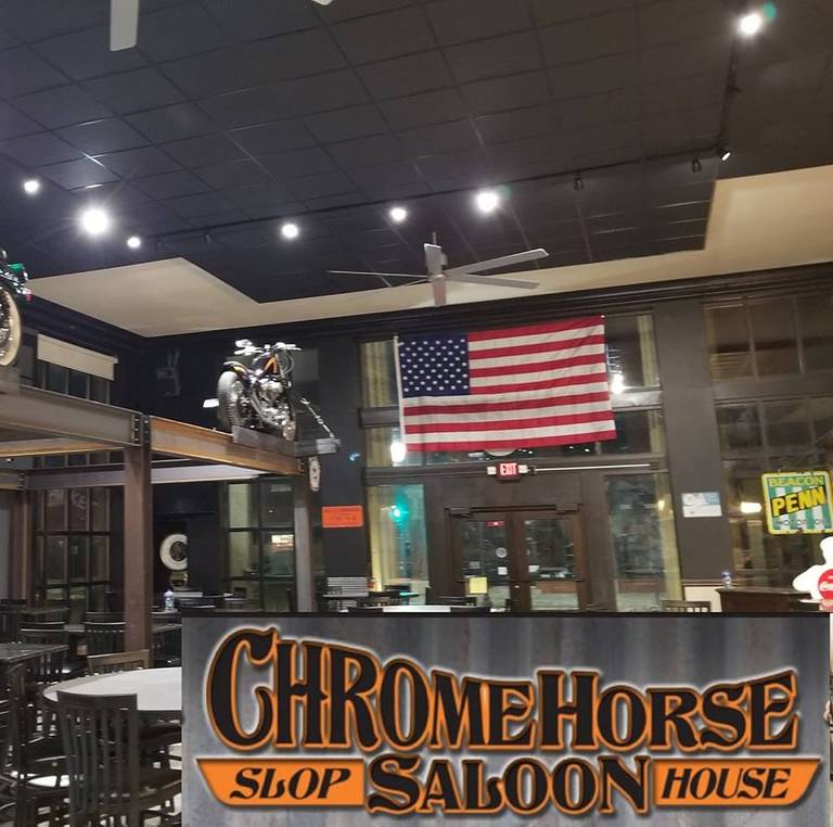 A photo of a Yaymaker Venue called Chrome Horse Saloon & Slop House located in Cedar Raoids, IA