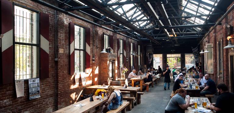 A photo of a Yaymaker Venue called Radegast Hall & Biergarten (Williamsburg) located in Brooklyn, NY