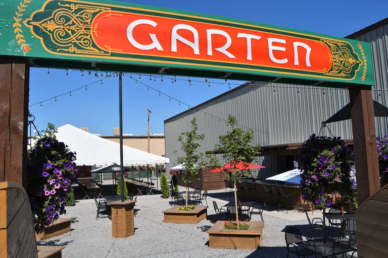 A photo of a Yaymaker Venue called The Garten at MTN WST Hard Cider located in Salt Lake City , UT