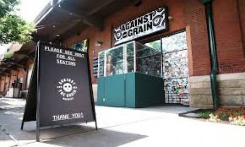 A photo of a Yaymaker Venue called Against the Grain located in Louisville , KY