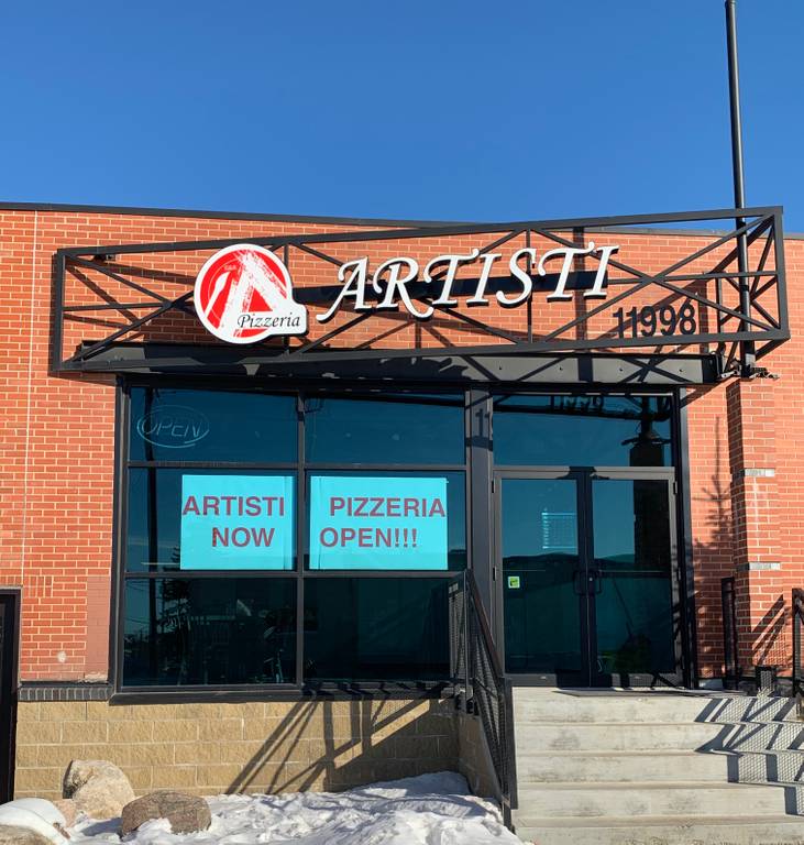 A photo of a Yaymaker Venue called Artisi Pizzeria located in Edmonton, AB