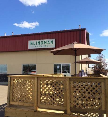 A photo of a Yaymaker Venue called Blindman Brewing located in Lacombe, AB