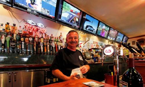 A photo of a Yaymaker Venue called The Englander Sports Pub & Restaurant located in San Leandro, CA