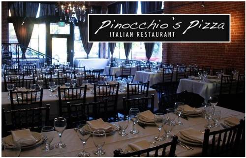 A photo of a Yaymaker Venue called Pinocchios Italian Restaurant Pasadena located in Pasadena, CA