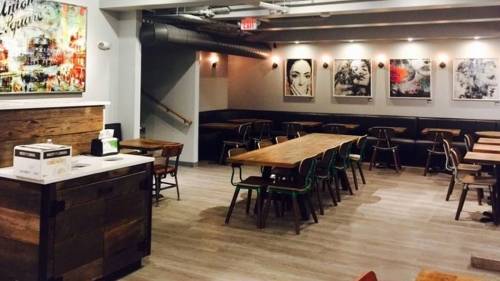A photo of a Yaymaker Venue called NU Kitchen located in Somerville, MA