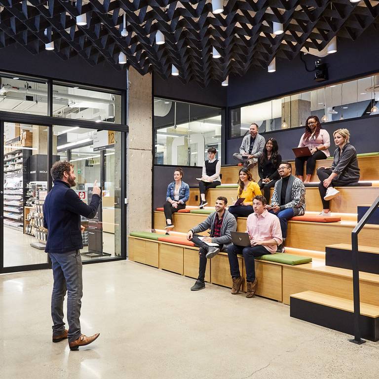A photo of a Yaymaker Venue called Staples Spotlight - Oakville located in Oakville, ON