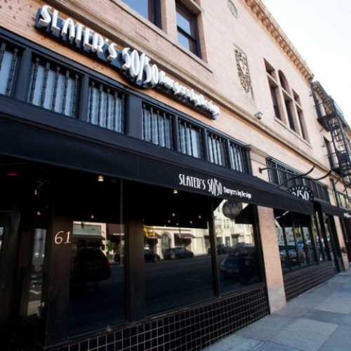 A photo of a Yaymaker Venue called Slater's 50/50 Pasadena ** located in Pasadena, CA